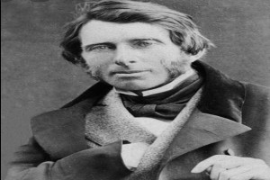 Portrait of author John Ruskin